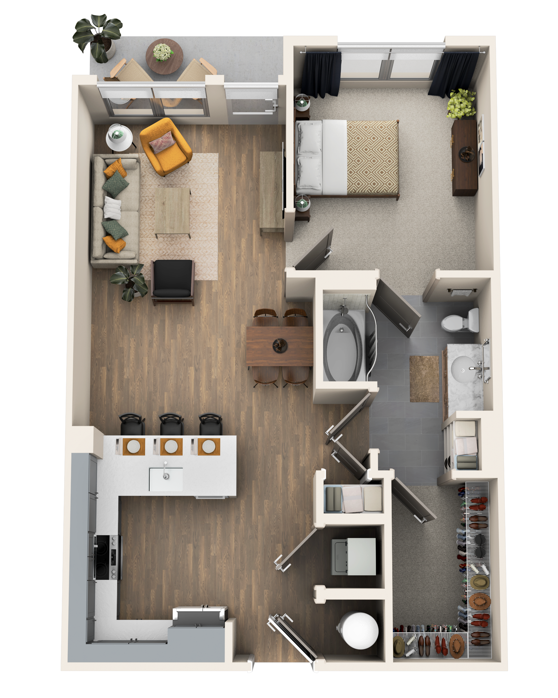 A1b Floor Plan